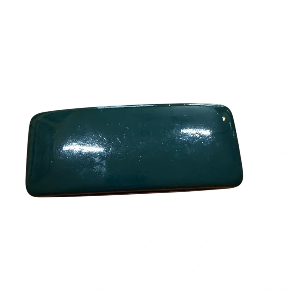 Kate Spade Patent Leather Glasses Case Pink Green‎